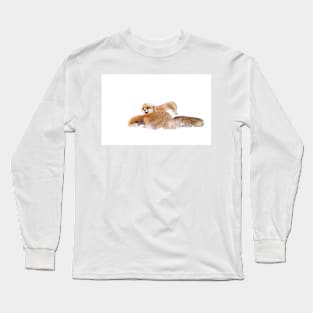 Fox Fight - Algonquin Park Long Sleeve T-Shirt